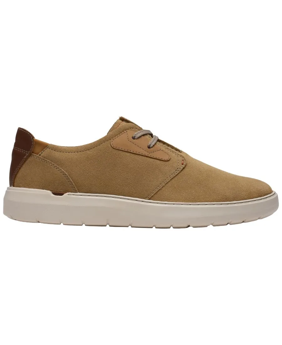 Мужские туфли на шнуровке Flexwell Tie Clarks, Sand Suede — фото 2