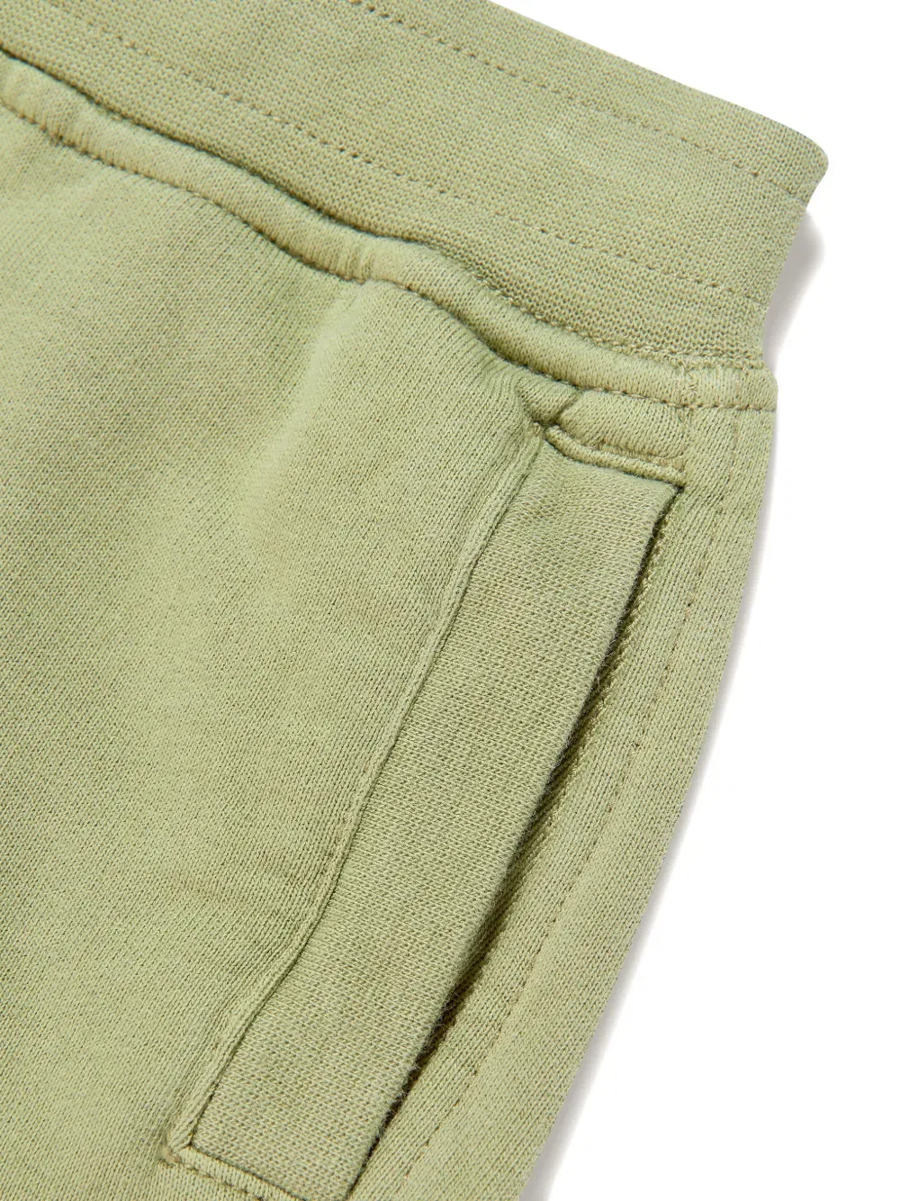 Шорты с логотипом Stone Island Junior, зеленый — фото 3