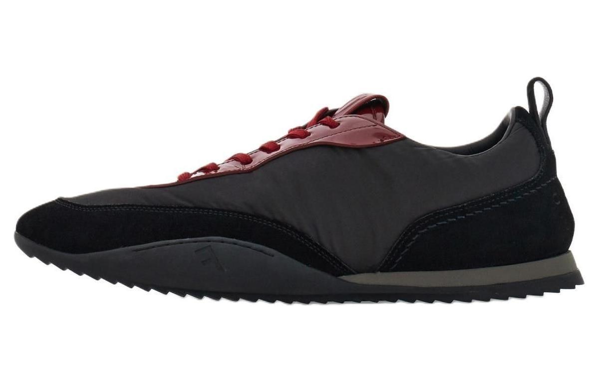 

Ferragamo Низкие повседневные кроссовки мужские black red