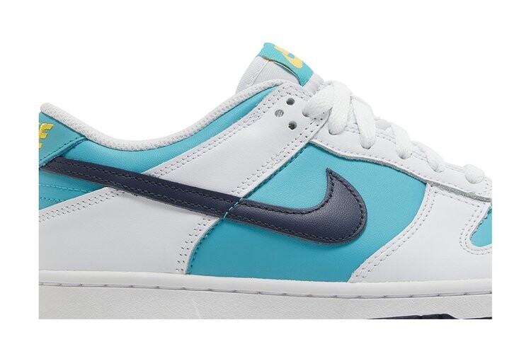 Кроссовки Nike Dunk Low GS, бирюзовый — фото 2