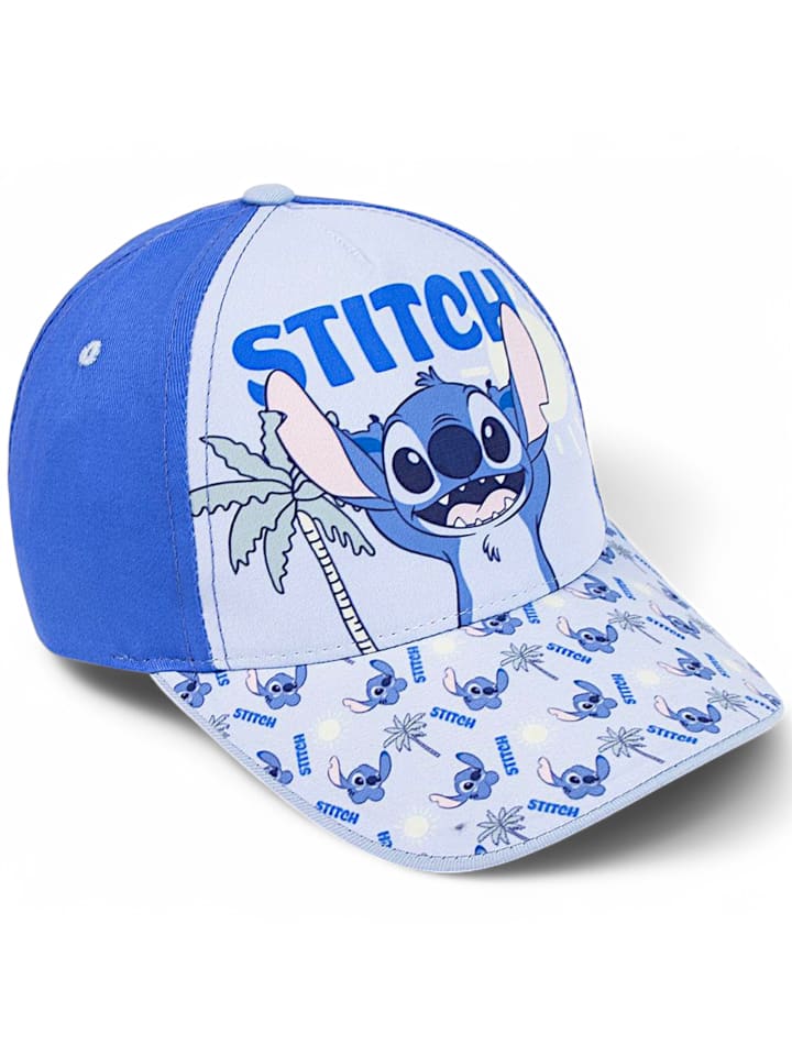 

Бейсболка Lilo & Stitch, светло-синий