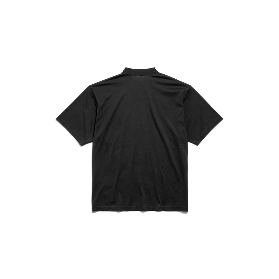 Футболка (WMNS) Balenciaga Beverly Hills T-shirt Medium Fit 'Black', черный — фото 2