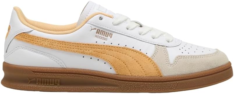 

Мужские кроссовки PUMA для помещений с шнуровкой, повседневные - белые