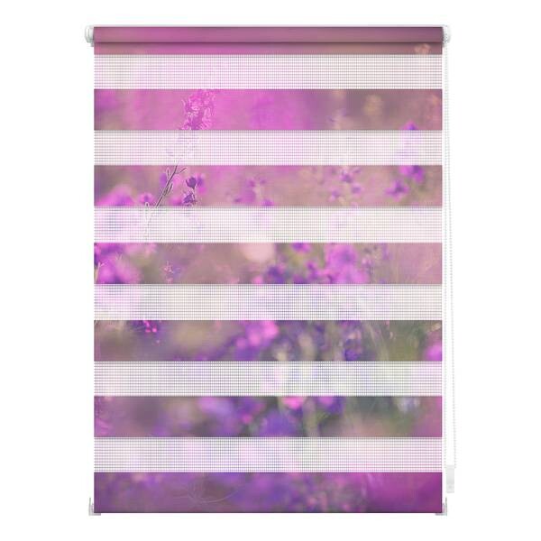 

Рулонные шторы Lichtblick Blumenwiese, 60x150x6 см цвет fuchsia/violett