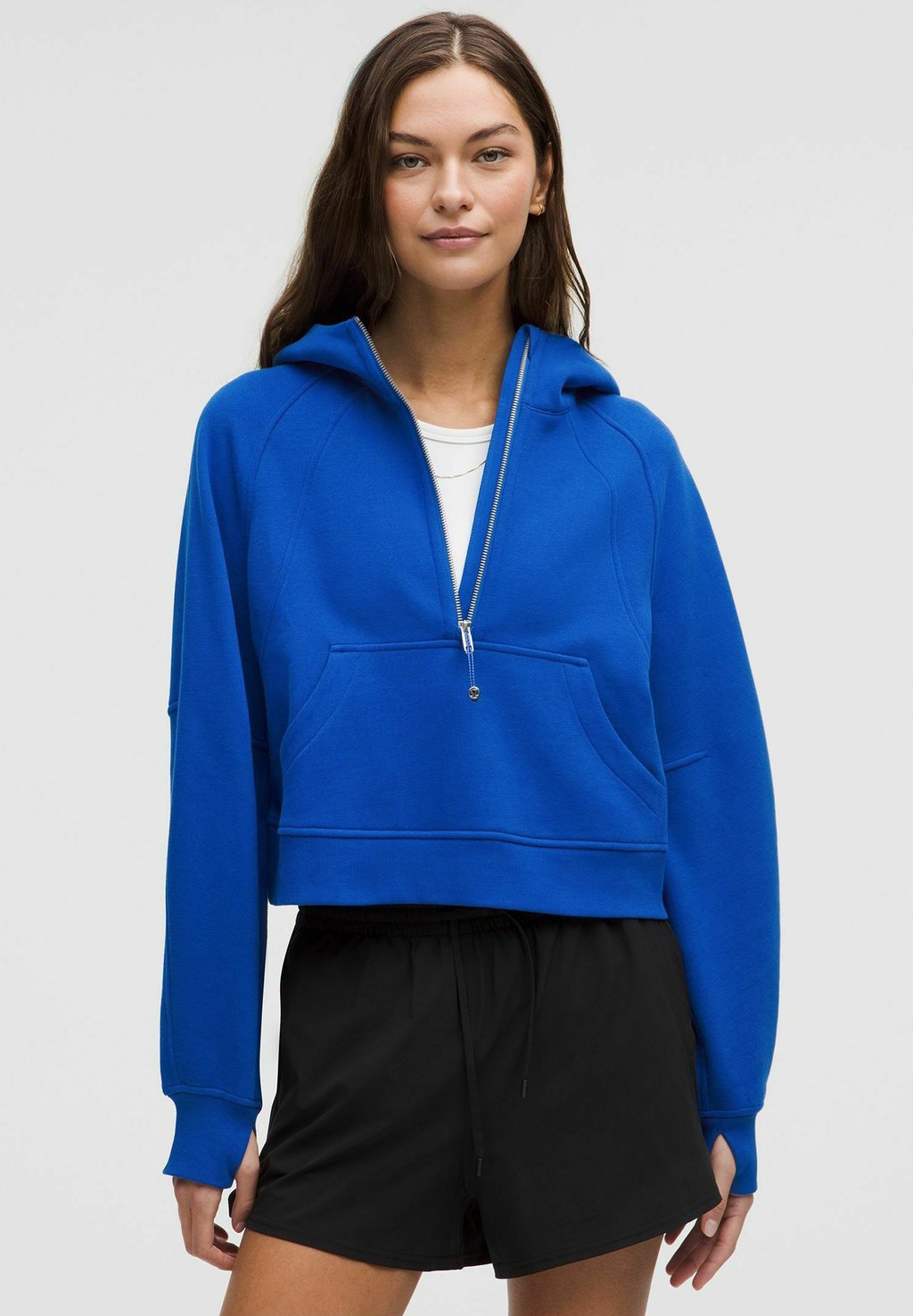 

Толстовка с капюшоном lululemon, синий