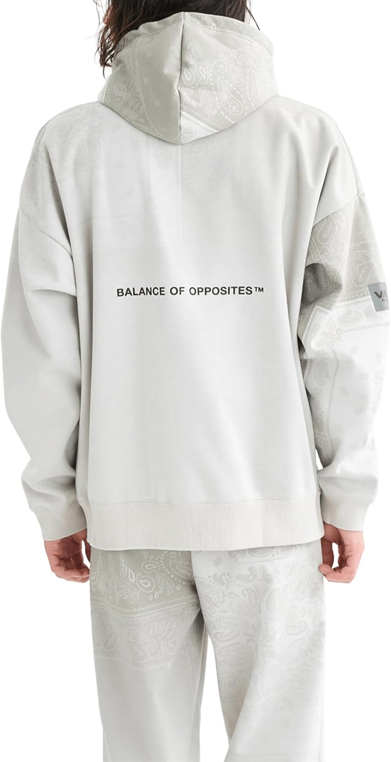 

Толстовка RVCA, мужская толстовка RVCA WRWB FADE HD, модель осень/зима 2025, мужская