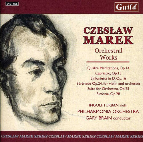 

CD диск Marek / Turban / Philharmonia Orch / Brain: Orchestral Works