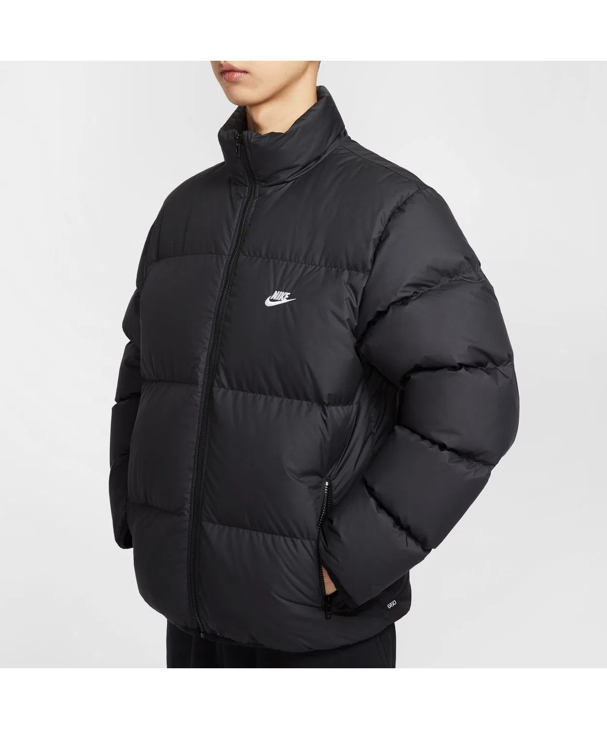 Куртка Nike Therma-FIT Club Puffer Jacket бежевая — фото 4