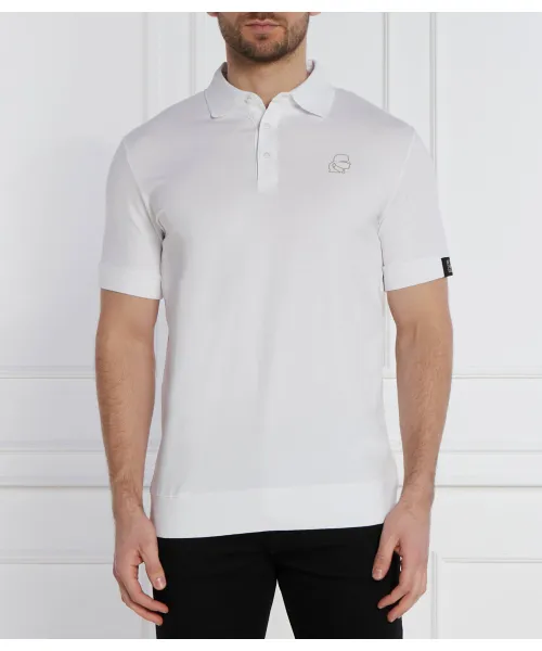 

Футболка поло Regular fit Karl Lagerfeld, белый