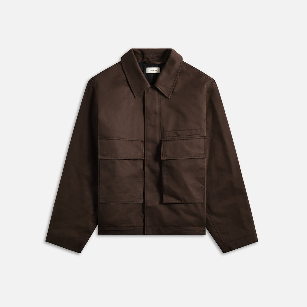 

Куртка Lemaire Quilted 3D Pockets Jacket, цвет Espresso Brown
