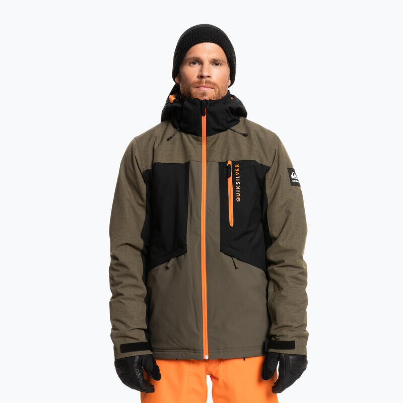 

Мужская куртка Quiksilver, цвет smoked brown