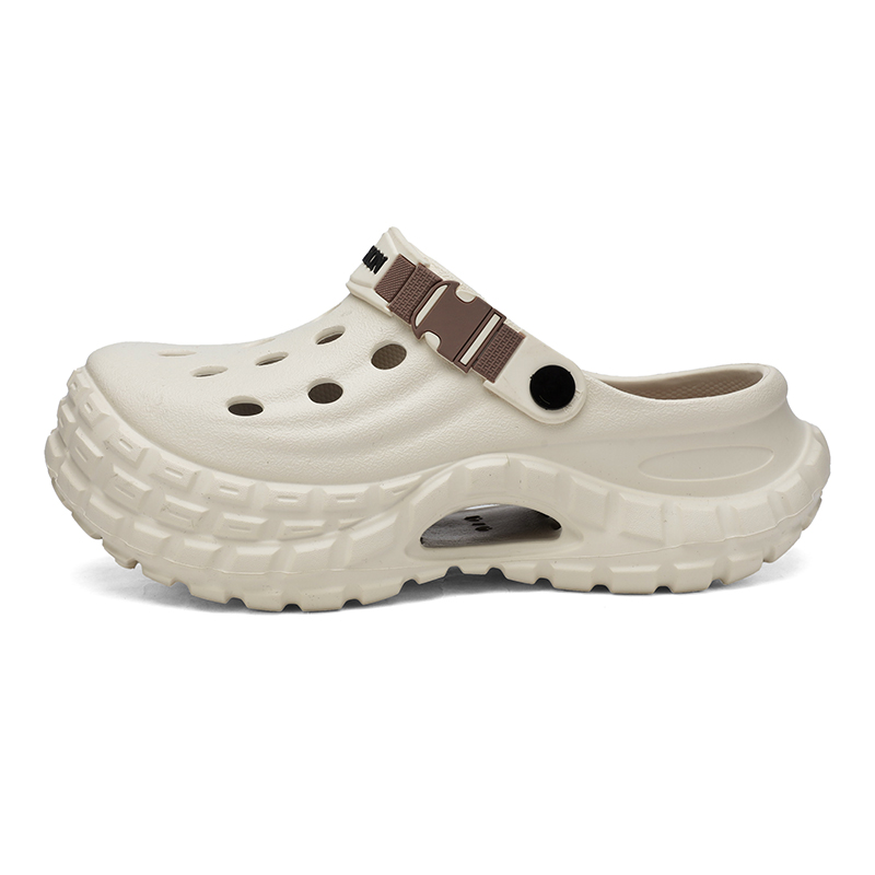 

NANJIREN Клоги унисекс бежево-коричневые, цвет Beige Brown