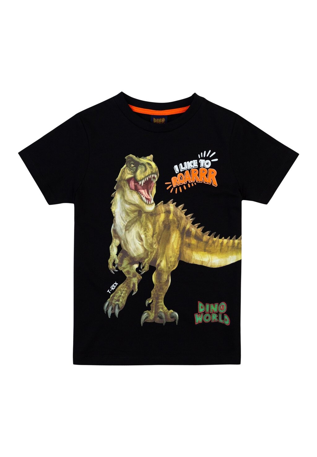 

Футболка с принтом Dino World, черный