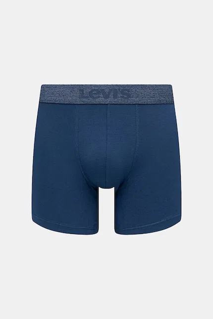 Боксеры из мягкого хлопка 3 шт Levi's, синий — фото 3