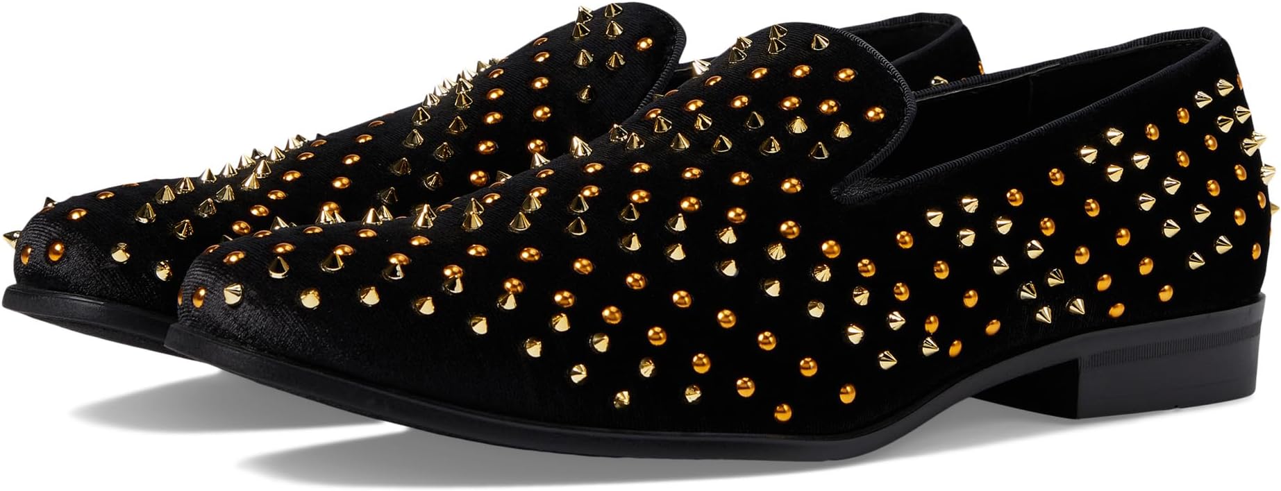 

Оксфорды Stacy Adams Sabert Spike Studded Slip-On, цвет Black Multi