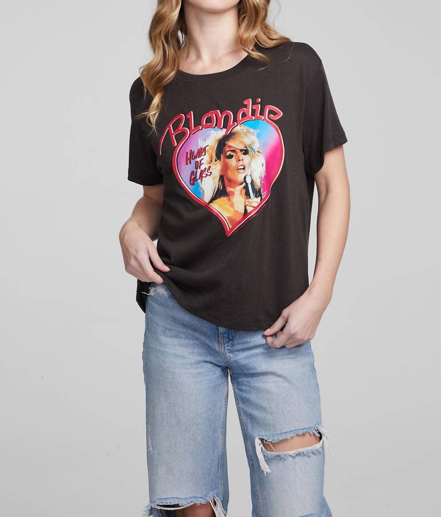 

Футболка Blondie Heart Of Gold черного цвета Chaser