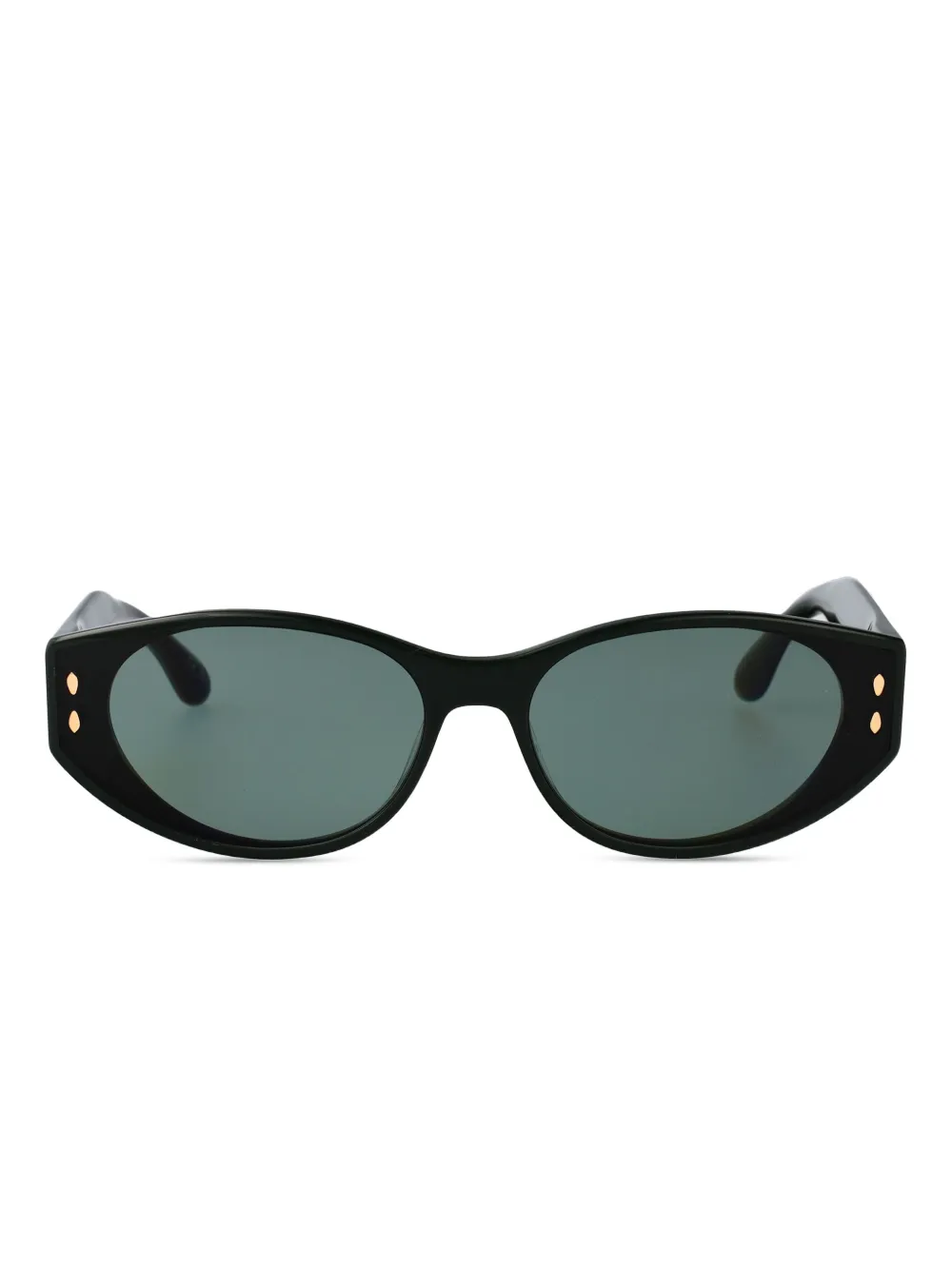 

Солнцезащитные очки в овальной оправе Isabel Marant Eyewear, черный