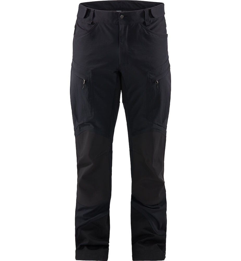 

Брюки Haglöfs Wanderhose Rugged Mountain Pant, настоящий черный однотонный длинный