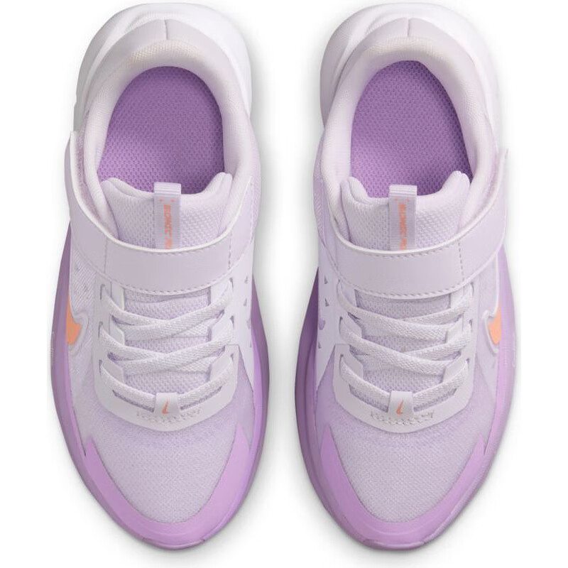 Nike Sonic Fly нескользящие износостойкие низкие кроссовки для бега pink purple детские — фото 4