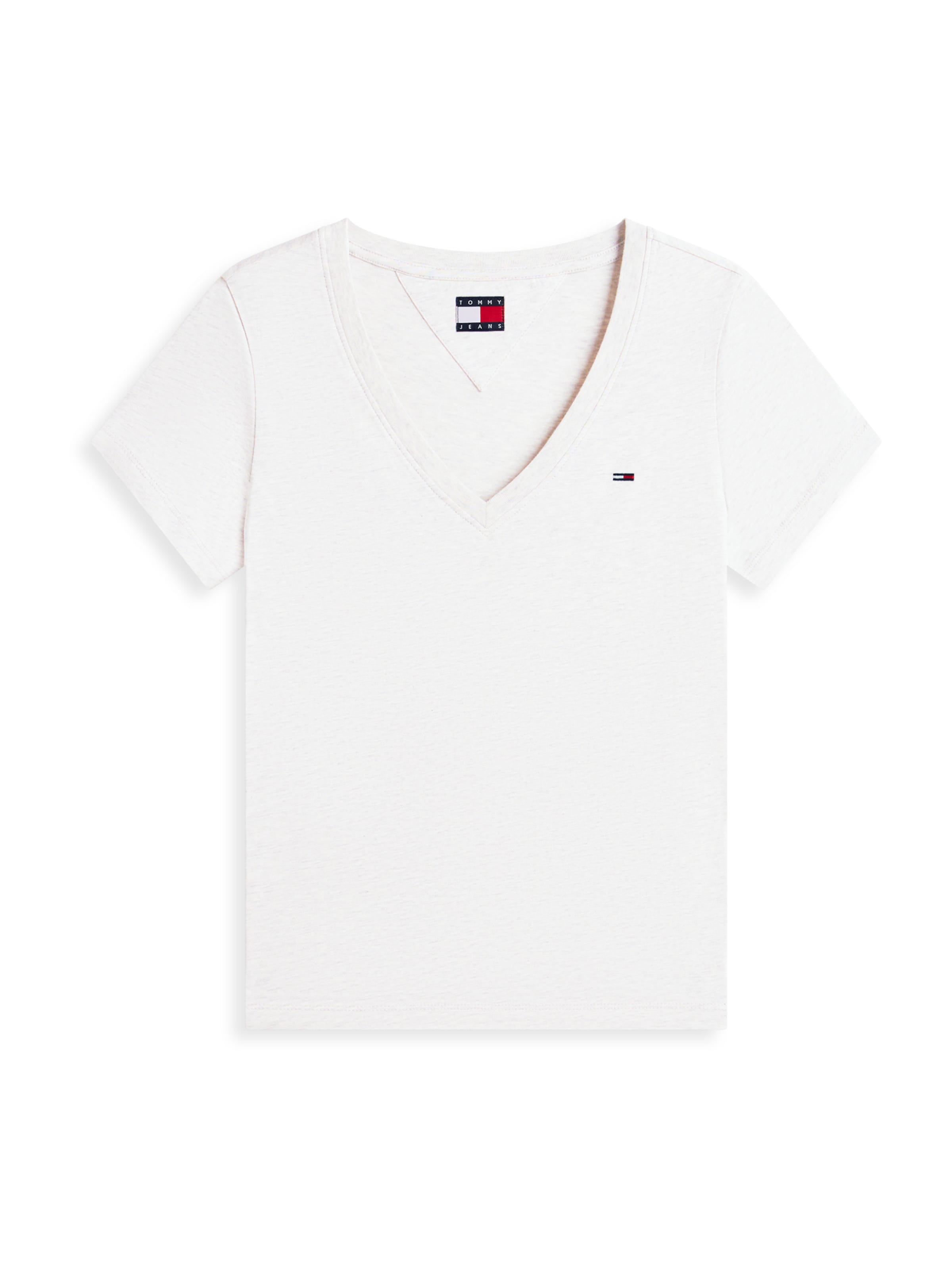 

Tommy Jeans Футболка в светло-сером цвете