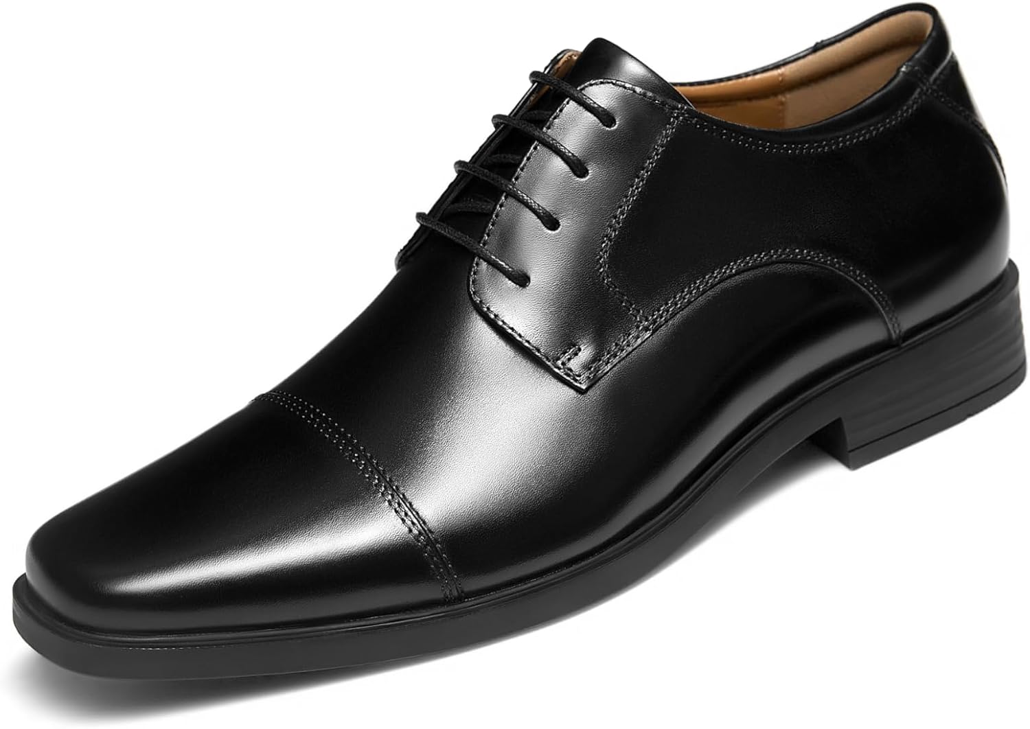 

Мужские оксфорды из кожи Dockorio, деловая обувь для мужчин, черный