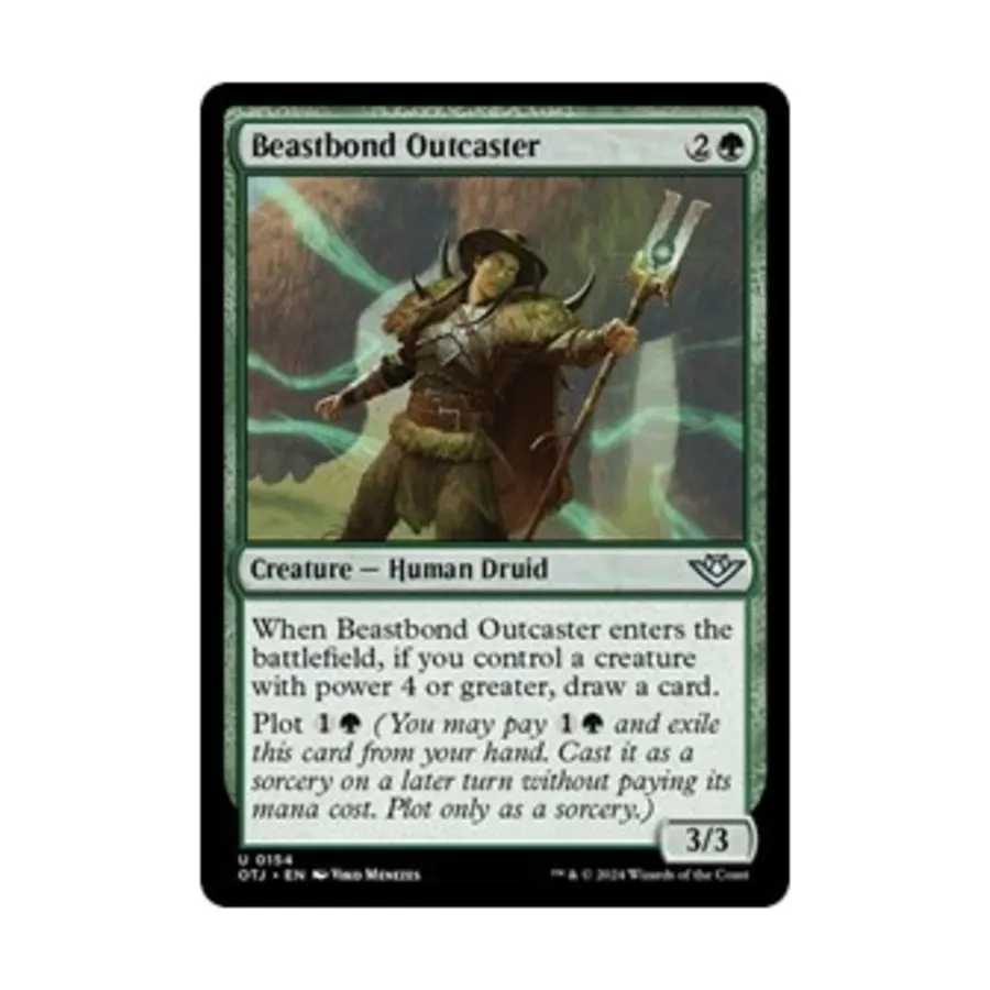 

CCG Изгой, связанный зверями (U), MTG - Outlaws of Thunder Junction