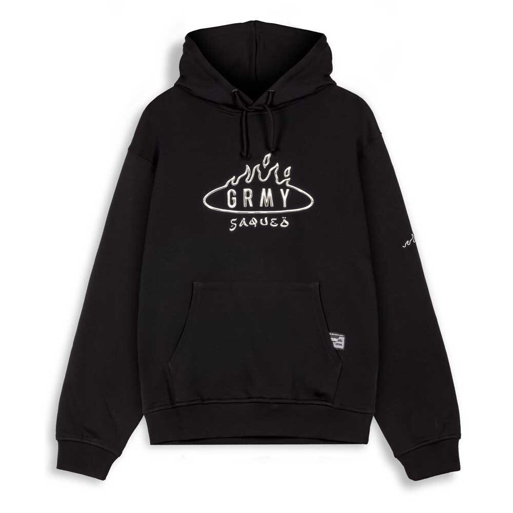 

Худи Grimey Burn In Flames Vintage, черный