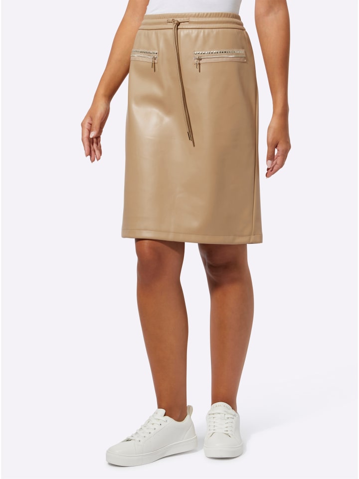 

Юбка до колена creation L, кэмел