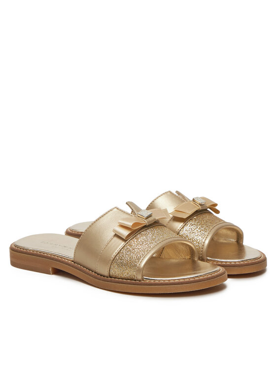 Шлепанцы Sandal T4A2-33942-0572 S Tommy Hilfiger, золотой — фото 2