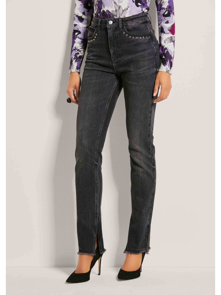 

MADELEINE Узкие джинсы с пятью карманами, черные