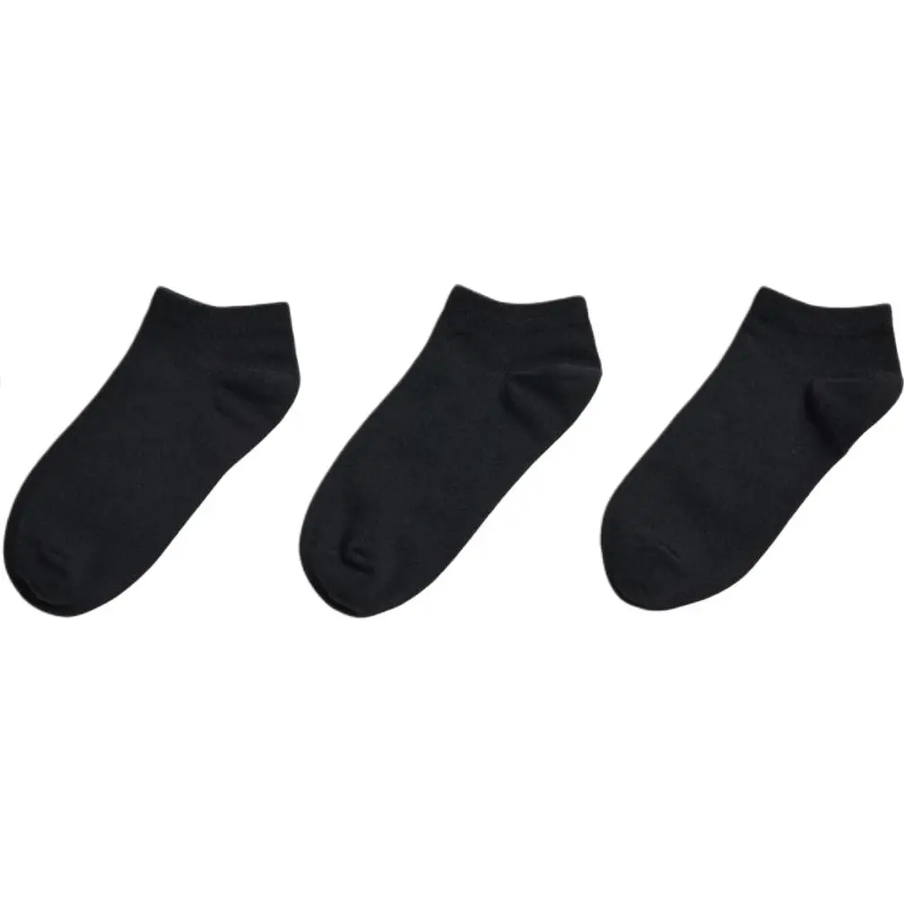 

Носки женские 3 пары UNIQLO, 3 pack (черный)