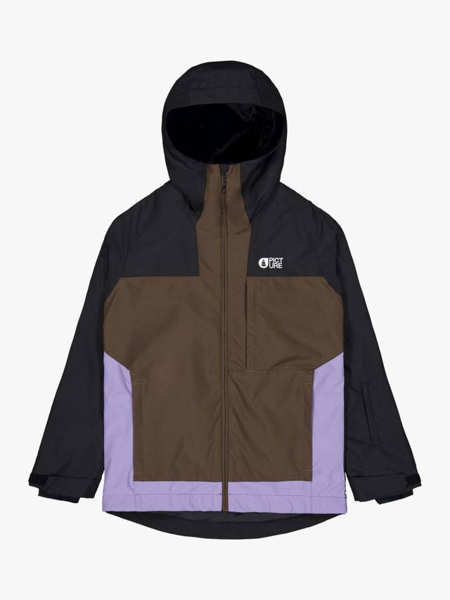 

Лыжная куртка с капюшоном seakrest color block Picture, цвет Black/Chicory