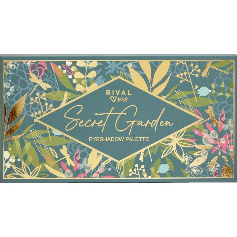 

Палитра теней 09 Secret Garden RIVAL loves me, 14 g