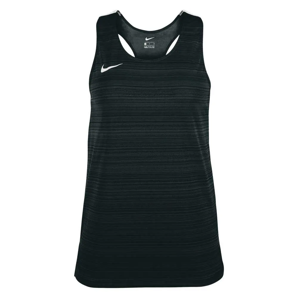 

Футболка без рукавов спортивная Nike Stock Dry Miler, черный