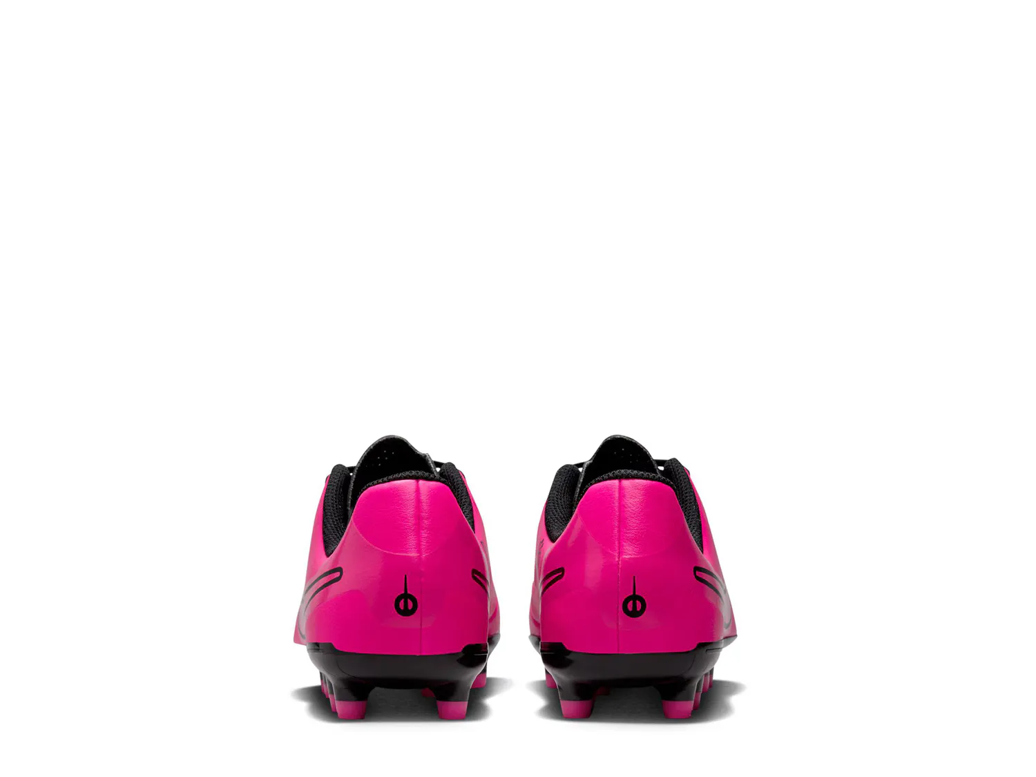 Кроссовки Jr. Tiempo Legend 10 Club Soccer Cleat Nike, черный/розовый — фото 2