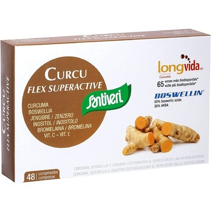 

Curcu Flex Superactive 48 таблеток Santiveri