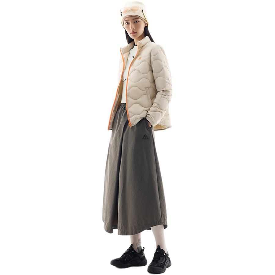 

Пуховая куртка Anta Outdoor Collection женская пшенично-серого цвета, Серый, Пуховая куртка Anta Outdoor Collection женская пшенично-серого цвета