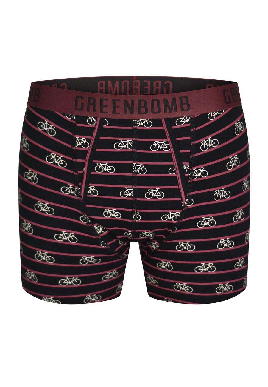 

Боксеры GREENBOMB Bike Stripes 2, черный