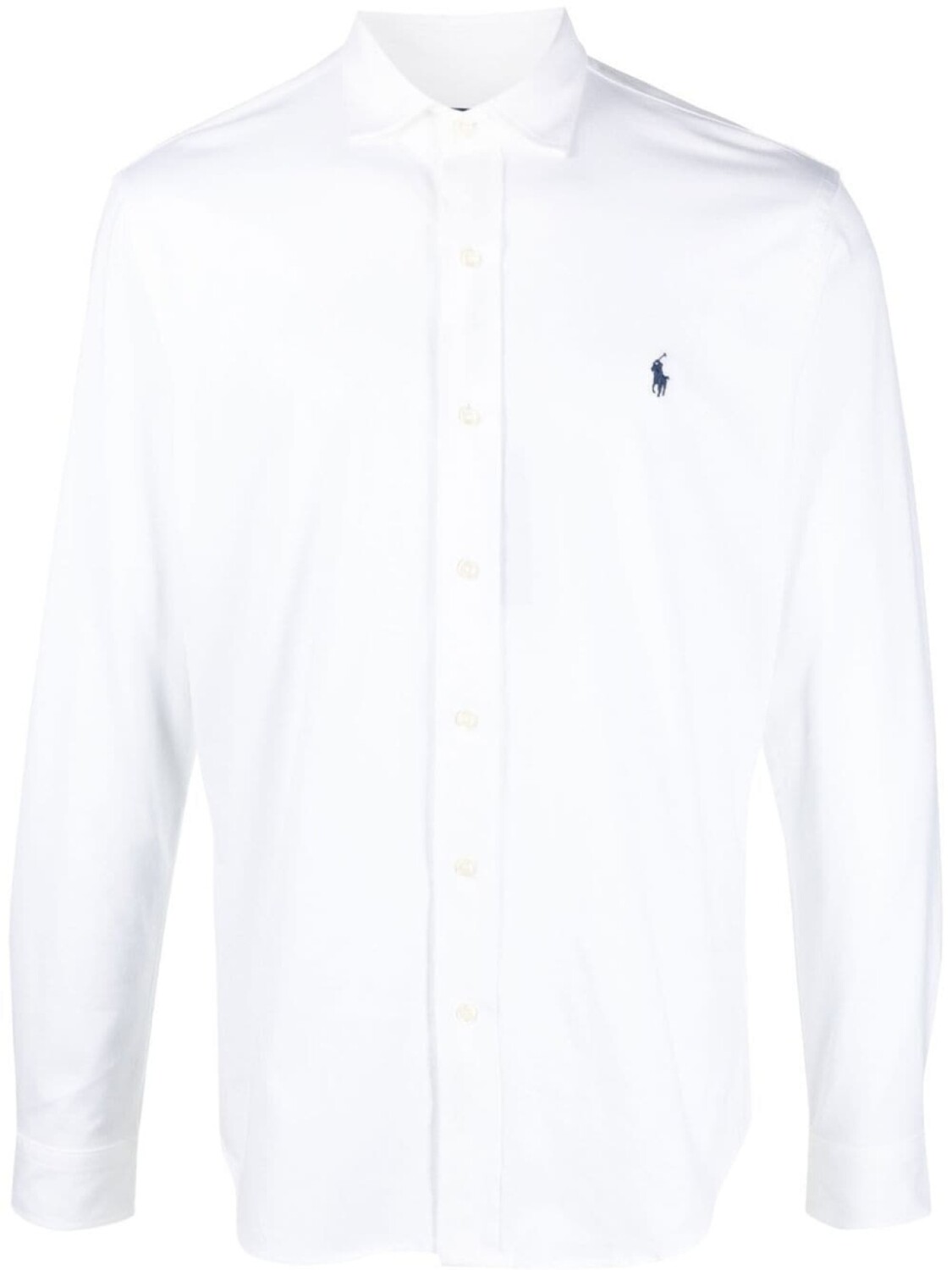 

Polo Ralph Lauren рубашка с вышивкой, белый