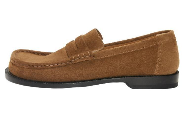 

LOEWE Мужские коричневые лоферы Campo