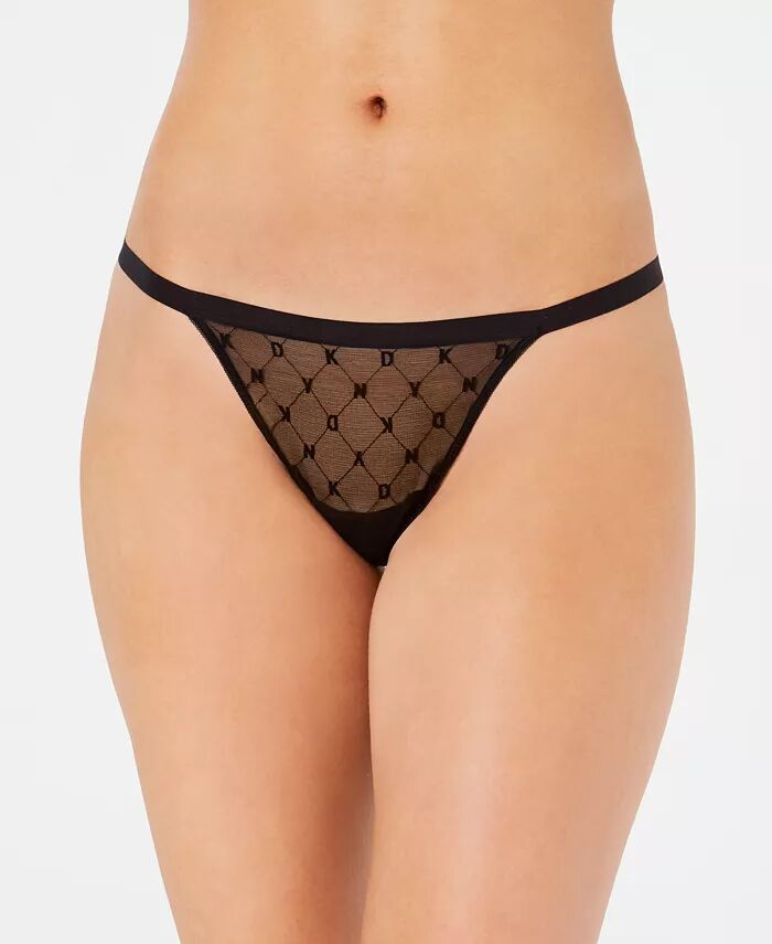 

Нижнее белье стринги с монограммой DK5029 DKNY, черный