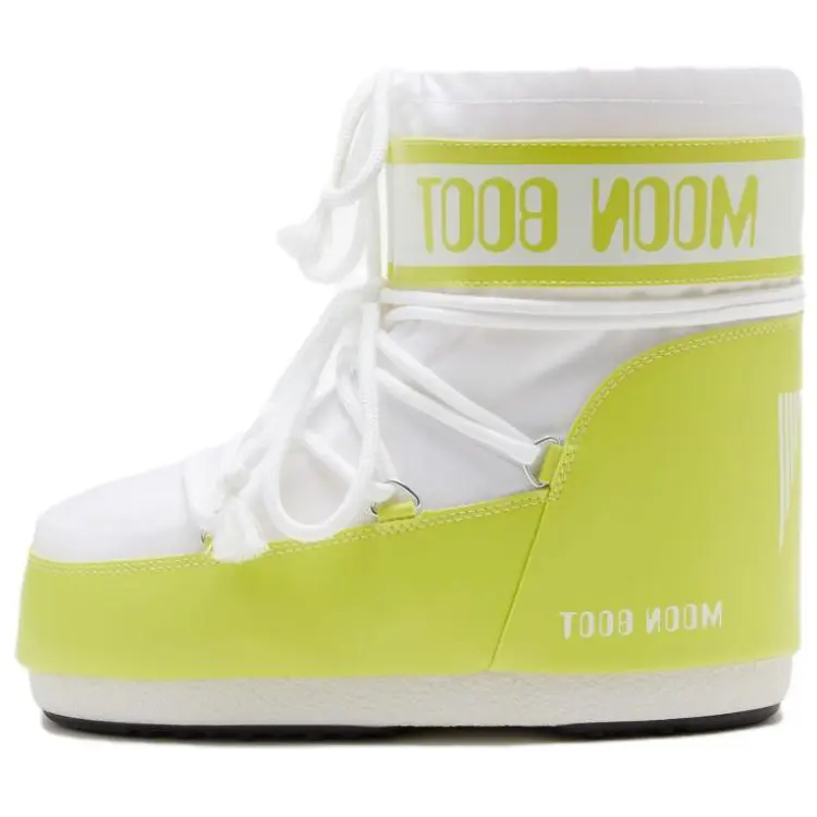

Детские сапоги с логотипом Moon Boot, зеленый