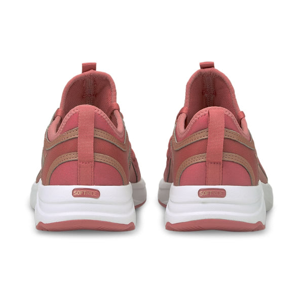 Кроссовки softride sophia q4 shine 'pink white' Puma, розовый — фото 4