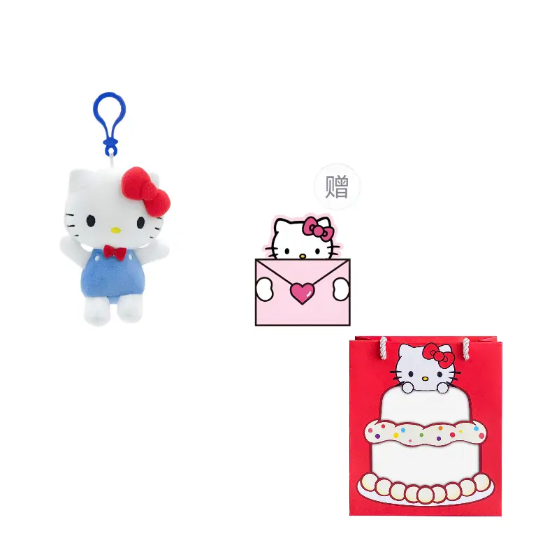 

Sanrio Серьга Hello Kitty, Hello Kitty 50th Anniversary Charm (with Greeting Card)