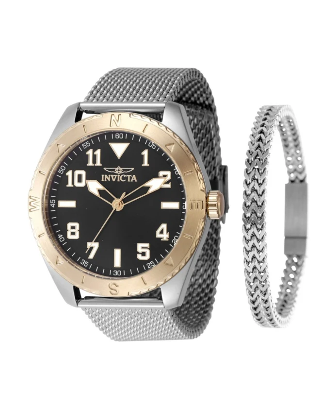 

Мужские кварцевые часы – специальная коллекция Invicta Watches, серый