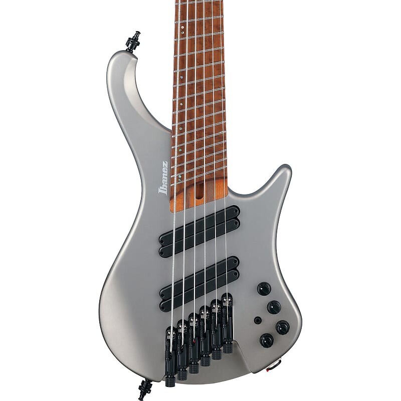 

Басс гитара Ibanez EHB1006MSMGM Headless Bass 6-String w/ Bag - Metallic Gray Matte