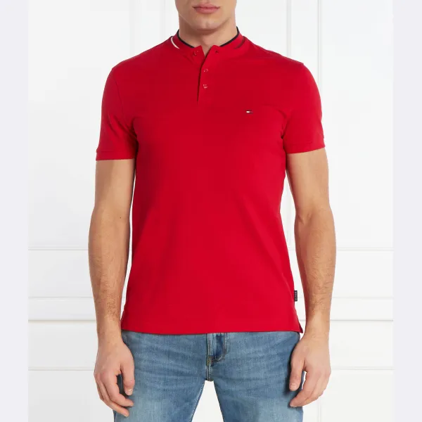 

Рубашка-Поло узкого кроя Tommy Hilfiger, красный