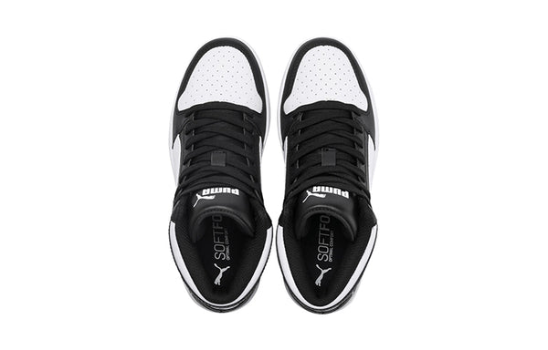 Кроссовки rebound lay up sl mid-high board shoes black/white Puma, черный — фото 3