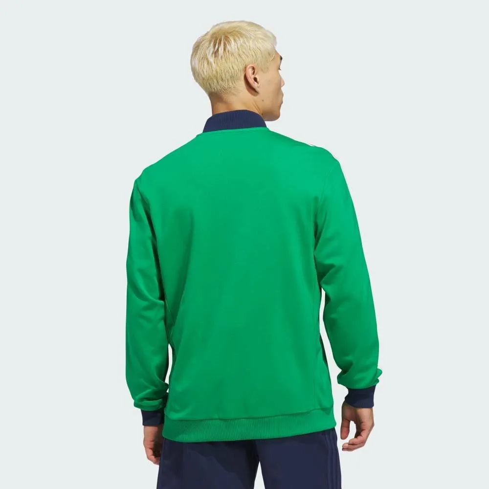 Толстовка Adidas Three Stripes HZ Adidas, green — фото 2