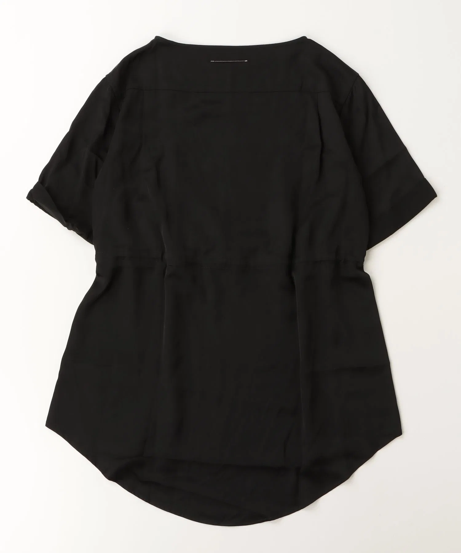Женское платье MM6 Maison Margiela Kids & Junior короткое чёрное — фото 2